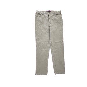 Gloria Vanderbilt Straight Leg Women's size 14 Beige Denim Jeans